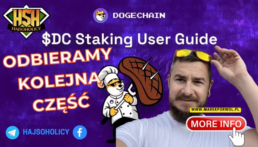 DOGE CHAIN – Jak odebrać token DC i jak stakować