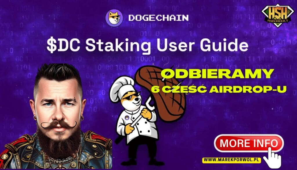 DOGE CHAIN – Jak odebrać 6 część tokenu DC