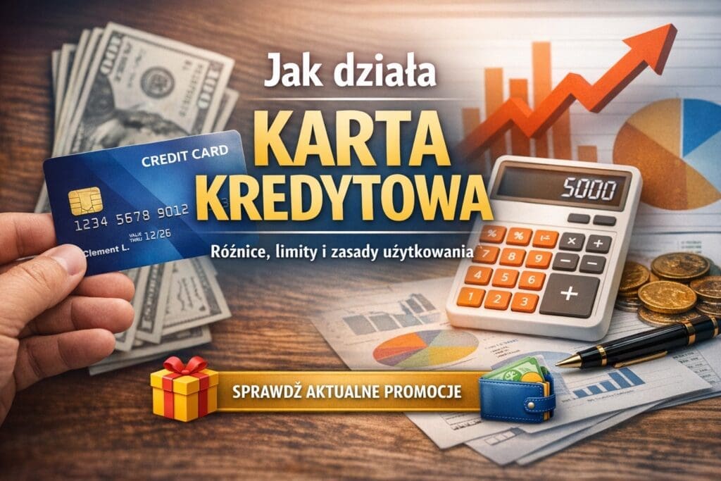 Jak działa karta kredytowa – wyjaśnienie limitu kredytowego i różnic między kartą kredytową a debetową