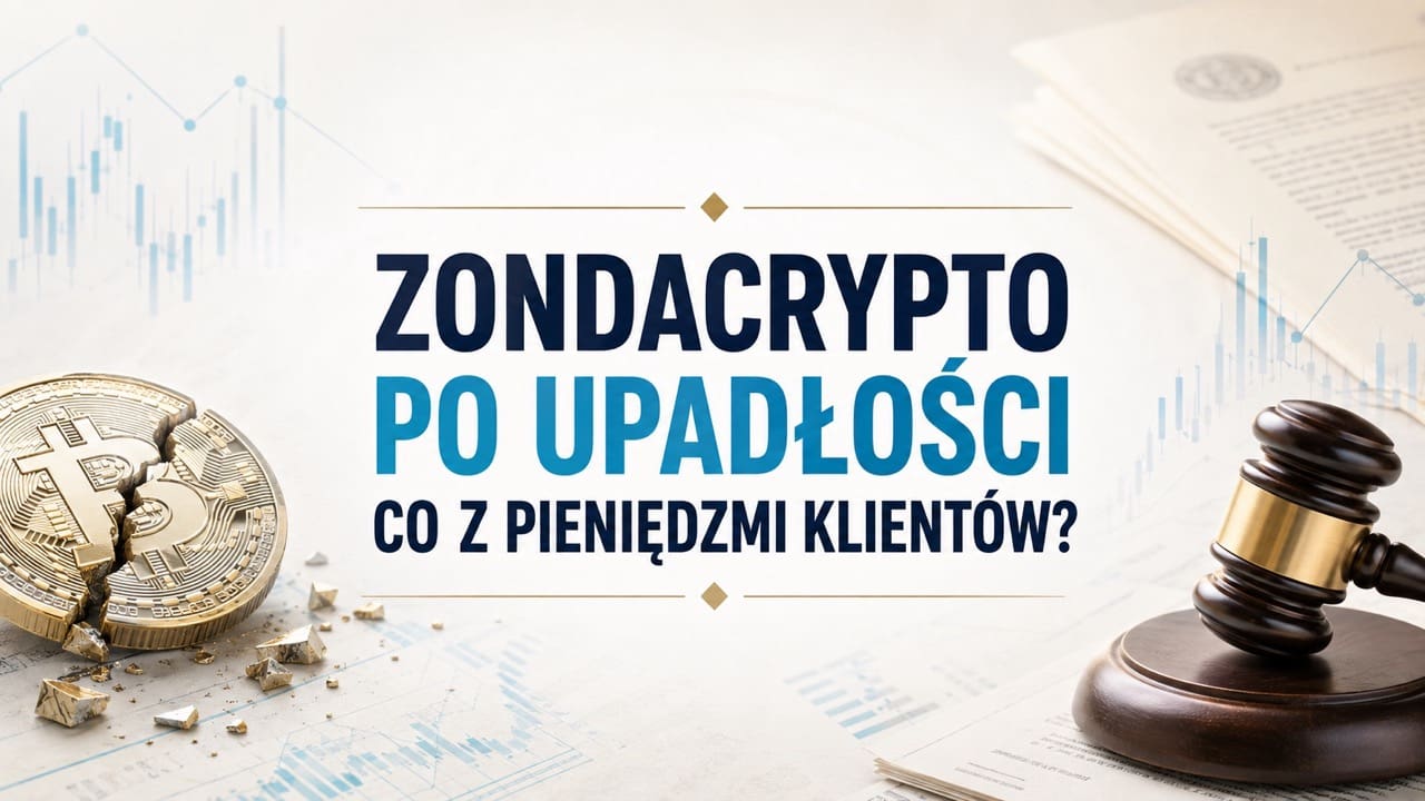 Zondacrypto po ogłoszeniu upadłości i sytuacja pieniędzy klientów giełdy